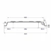 Marine Grade AL5052 Solar Roof Walkway (462.93 × 5712 × 2.85 mm) - Image 2
